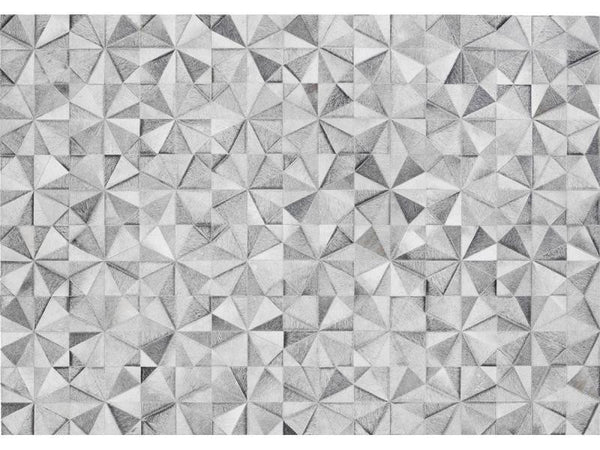 JASMINE GREY LEATHER CARPET 170X240