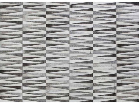 OPAL GREY LEATHER CARPET 170X240