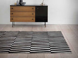 OPAL GREY LEATHER CARPET 170X240