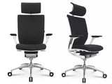 TITAN 20 LEATHER BLACK (WITH HEADREST)