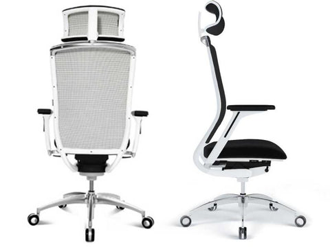 TITAN 20 LEATHER BLACK (WITH HEADREST)
