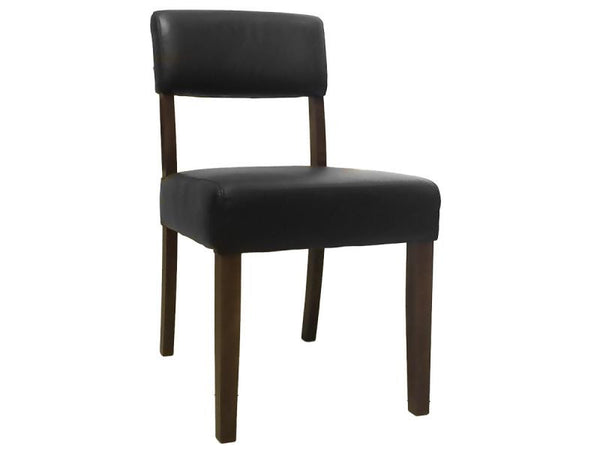 TORO DINING CHAIR GOLF BLACK WALNUT