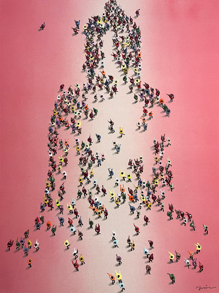 Buddha SR Painting 90cm x 120cm (H)