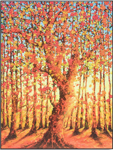 Autumn Tree 120cm x 150cm (H)