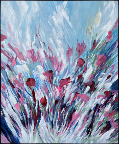 Flowers 120cm x 150cm (H)