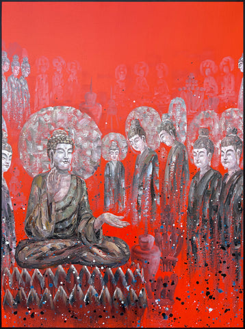 Buddha2 90cm x 120cm (H)