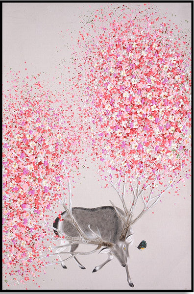 Flower Antlers 80cm x 120cm (H)