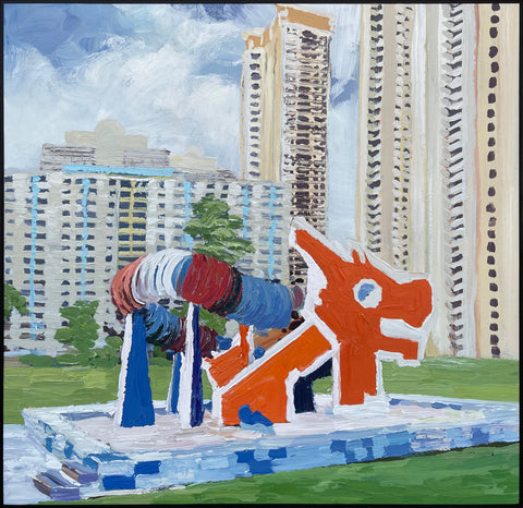 SG playground 90cm x 90cm (H)