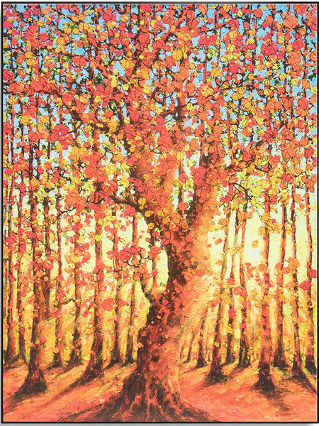 Autumn Tree 120cm x 150cm (H)