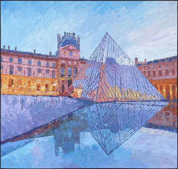Louvre 150cm x 120cm (H)